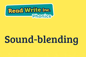 Phonics sound blending