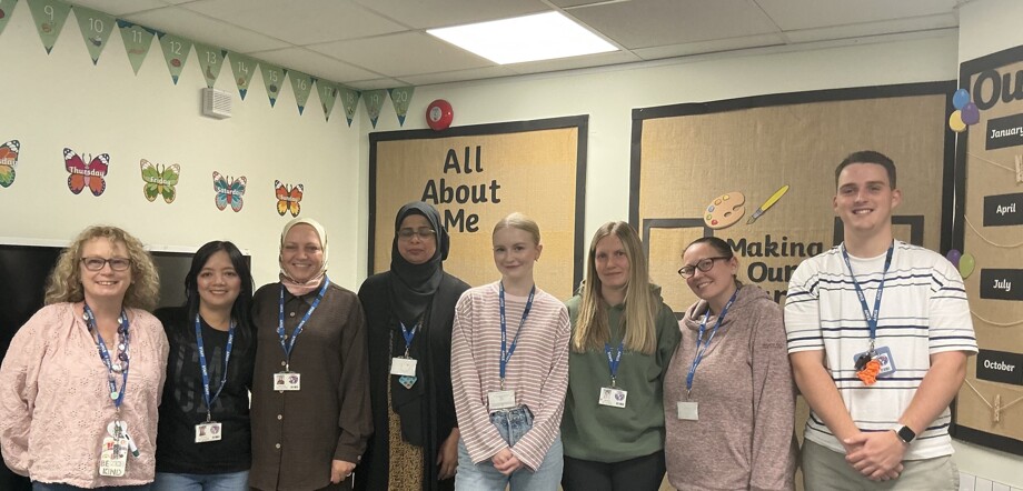 Nursery team photo